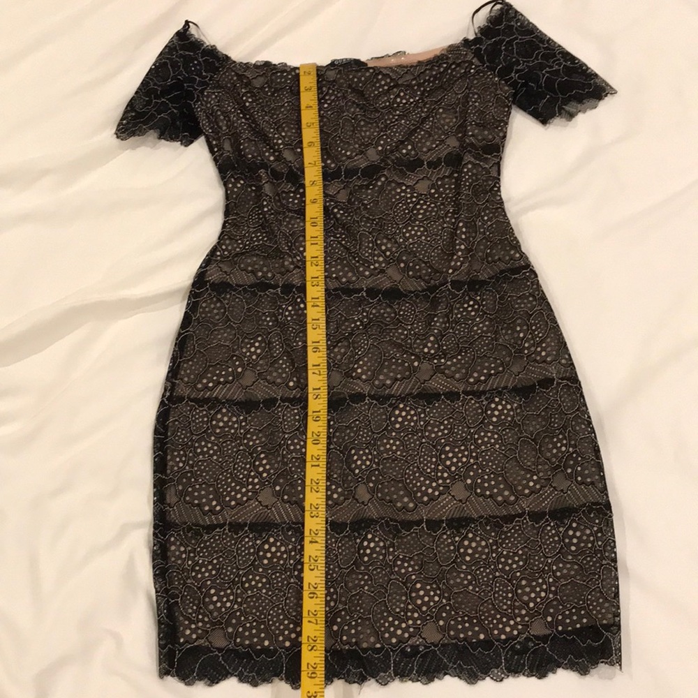 Guess off the shoulder lace dress